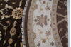 Jaipur Brown Round Hand Knotted 90 X 92 Area Rug 905-145487 Thumb 9