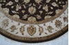 Jaipur Brown Round Hand Knotted 91 X 92 Area Rug 905-145489 Thumb 5