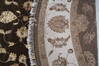 Jaipur Brown Round Hand Knotted 91 X 92 Area Rug 905-145489 Thumb 9