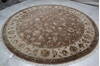 Jaipur Beige Round Hand Knotted 811 X 92 Area Rug 905-145490 Thumb 2