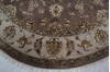 Jaipur Beige Round Hand Knotted 811 X 92  Area Rug 905-145490 Thumb 5
