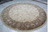 Jaipur White Round Hand Knotted 91 X 91 Area Rug 905-145491 Thumb 2