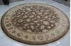 Jaipur Brown Round Hand Knotted 90 X 92  Area Rug 905-145492 Thumb 3