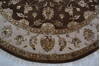 Jaipur Brown Round Hand Knotted 91 X 93  Area Rug 905-145493 Thumb 5