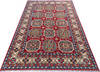 Kazak Red Hand Knotted 67 X 104  Area Rug 700-145496 Thumb 1