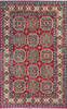 Kazak Red Hand Knotted 67 X 104 Area Rug 700-145496 Thumb 0