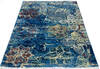 Modern Blue Hand Knotted 50 X 68  Area Rug 700-145499 Thumb 1