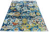 Modern Blue Hand Knotted 59 X 80 Area Rug 700-145502 Thumb 1