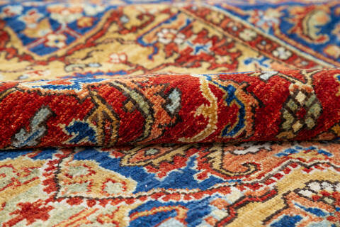 Chobi Red Hand Knotted 57 X 80 Area Rug 700-145506 Image 5