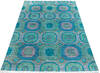 Chobi Green Hand Knotted 57 X 710 Area Rug 700-145508 Thumb 1