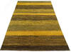 Gabbeh Yellow Hand Knotted 60 X 95 Area Rug 700-145510 Thumb 1