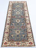 Chobi Grey Runner Hand Knotted 22 X 60 Area Rug 700-145513 Thumb 1