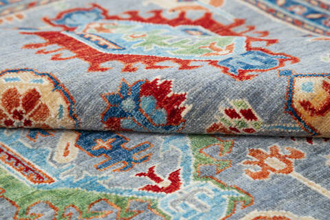 Chobi Grey Hand Knotted 40 X 61 Area Rug 700-145518 Image 5