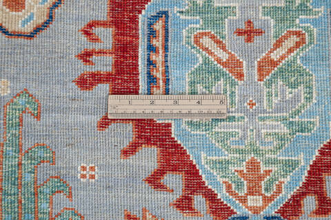Chobi Grey Hand Knotted 40 X 61 Area Rug 700-145518 Image 6