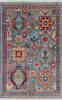 Chobi Grey Hand Knotted 40 X 61  Area Rug 700-145518 Thumb 0