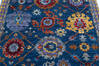 Chobi Blue Hand Knotted 40 X 511  Area Rug 700-145520 Thumb 3