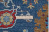 Chobi Blue Hand Knotted 40 X 511  Area Rug 700-145520 Thumb 6
