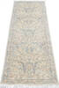 Chobi Beige Runner Hand Knotted 27 X 80 Area Rug 700-145524 Thumb 1