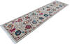 Chobi White Runner Hand Knotted 29 X 107 Area Rug 700-145526 Thumb 2