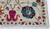 Chobi White Runner Hand Knotted 29 X 107 Area Rug 700-145526 Thumb 4