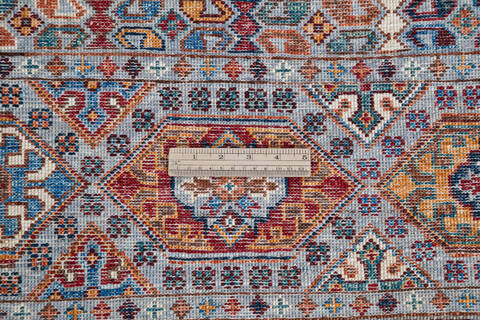 Chobi Grey Hand Knotted 41 X 62 Area Rug 700-145527 Image 6