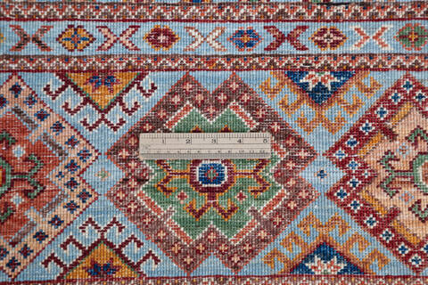Chobi Blue Hand Knotted 58 X 81 Area Rug 700-145533 Image 7