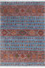 Chobi Blue Hand Knotted 58 X 81  Area Rug 700-145533 Thumb 0