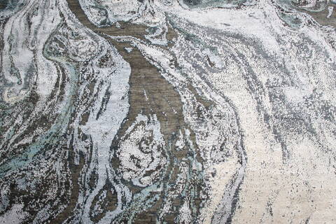 Jaipur Grey Hand Knotted 80 X 100 Area Rug 905-145535 Image 4