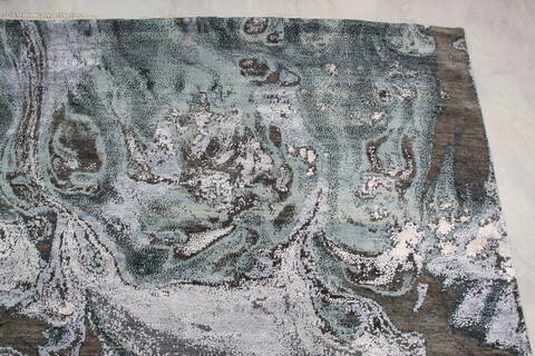 Jaipur Grey Hand Knotted 80 X 100 Area Rug 905-145535 Image 6