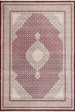 Mahi Red Hand Knotted 4'0" X 6'0"  Area Rug 902-145536