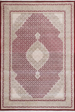 Mahi Red Hand Knotted 4'6" X 6'6"  Area Rug 902-145537