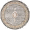 Mahi Blue Round Hand Knotted 50 X 50  Area Rug 902-145539 Thumb 0