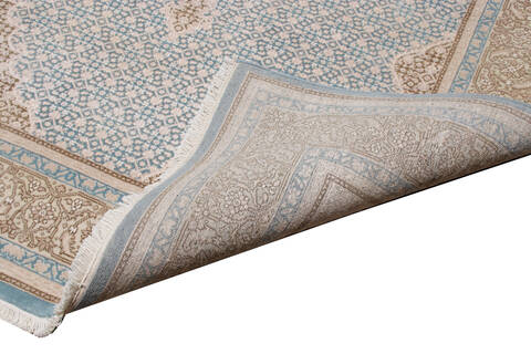 Mahi Blue Hand Knotted 66 X 99 Area Rug 902-145541 Image 1