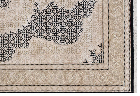 Mahi Black Hand Knotted 49 X 66 Area Rug 902-145546 Image 2