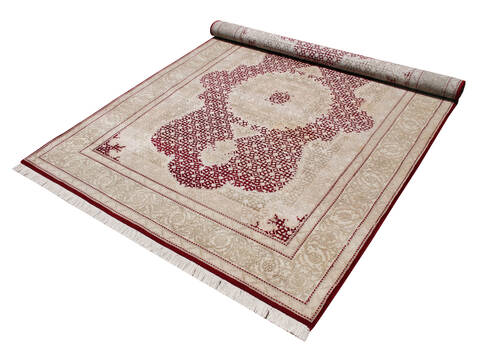 Mahi Red Hand Knotted 49 X 66 Area Rug 902-145549 Image 3