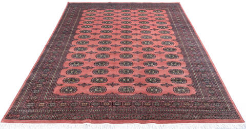 Bokhara Red Hand Knotted 82 X 100 Area Rug 700-145551 Image 1