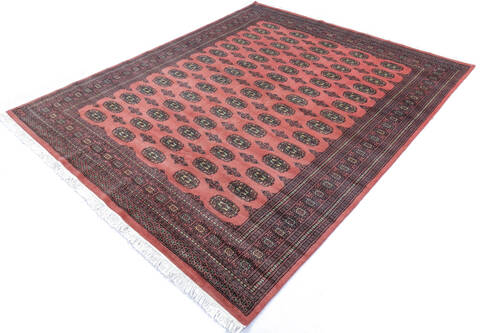 Bokhara Red Hand Knotted 82 X 100 Area Rug 700-145551 Image 2