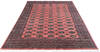 Bokhara Red Hand Knotted 82 X 100  Area Rug 700-145551 Thumb 1