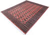Bokhara Red Hand Knotted 82 X 100 Area Rug 700-145551 Thumb 2