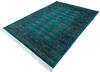 Bokhara Green Hand Knotted 57 X 80  Area Rug 700-145552 Thumb 2