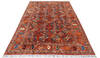 Chobi Red Hand Knotted 59 X 79  Area Rug 700-145554 Thumb 1