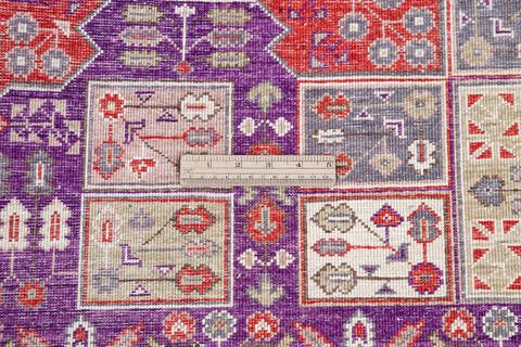 Chobi Purple Hand Knotted 41 X 59 Area Rug 700-145557 Image 6