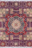 Chobi Purple Hand Knotted 41 X 59  Area Rug 700-145557 Thumb 0