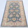 Chobi Blue Hand Knotted 29 X 47  Area Rug 700-145559 Thumb 1