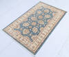 Chobi Blue Hand Knotted 29 X 47  Area Rug 700-145559 Thumb 2