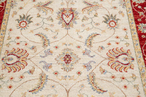 Chobi Beige Hand Knotted 33 X 50 Area Rug 700-145560 Image 3
