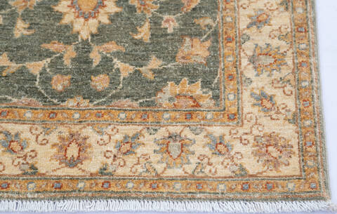 Chobi Green Hand Knotted 29 X 41 Area Rug 700-145561 Image 4