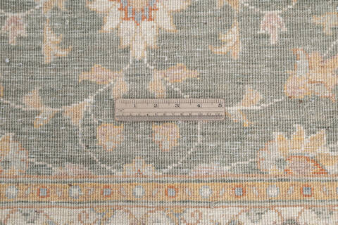 Chobi Green Hand Knotted 29 X 41 Area Rug 700-145561 Image 6