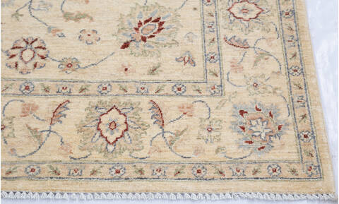 Chobi Beige Hand Knotted 57 X 80 Area Rug 700-145563 Image 4
