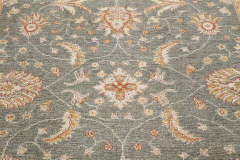Chobi Green Hand Knotted 56 X 80 Area Rug 700-145564 Image 3